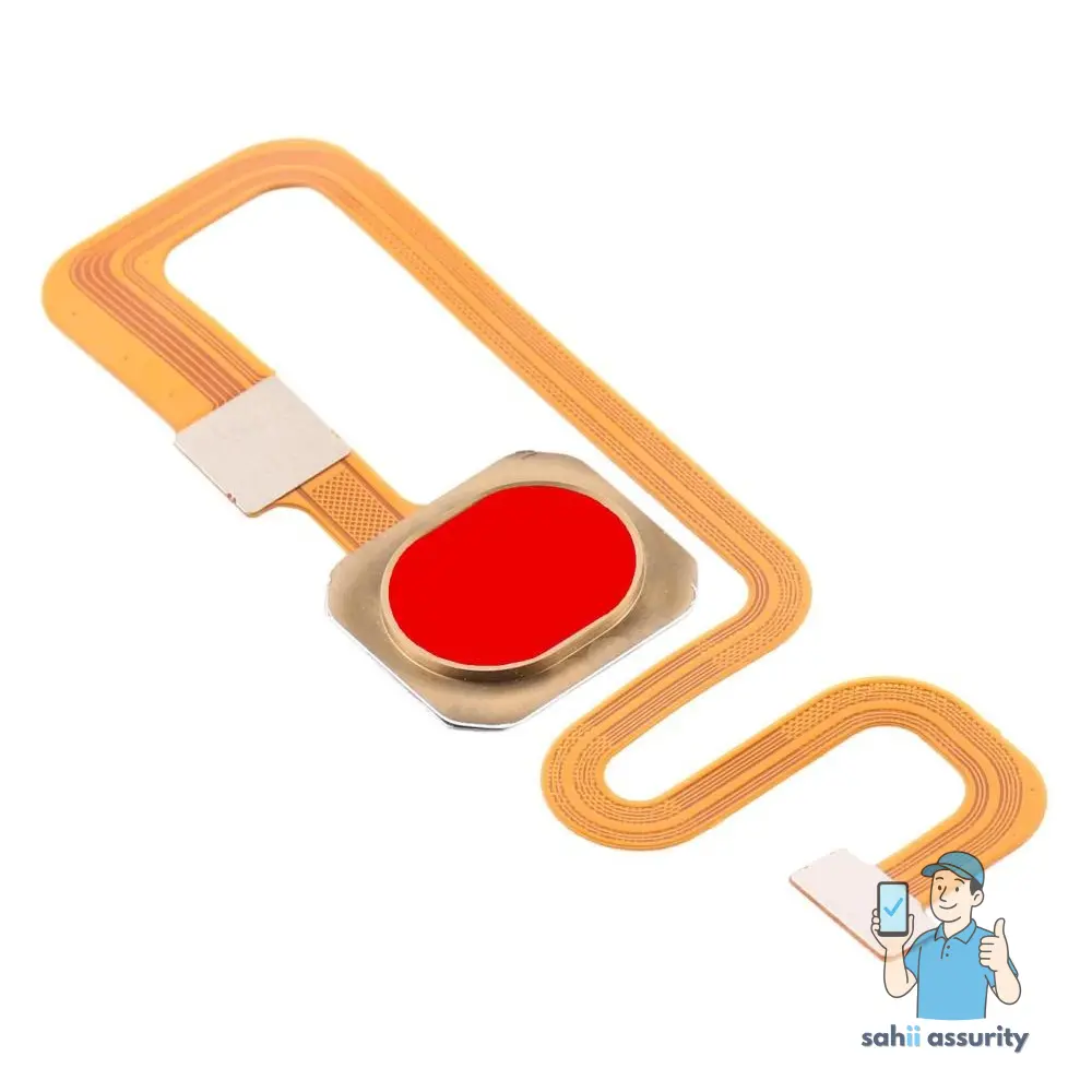 Fingerprint Sensor with Flex Cable for Oppo F7 Red